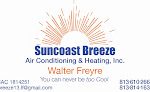 Suncoast Breeze Air Conditioning & Heating Inc.